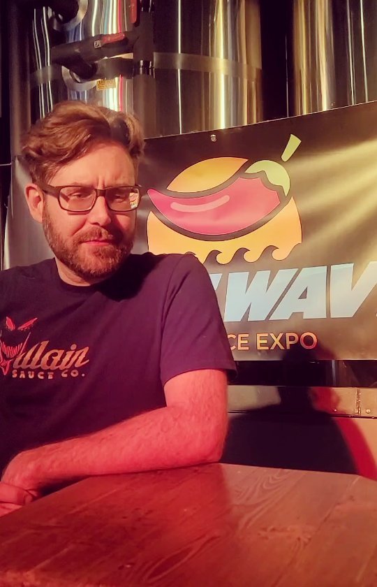 We sat down with @mikejack_eatsheat and chatted all things #HEATWAVEEXPO 
From his many Guiness world records, to what to expect at our Heatwave Expo. 
Calling all fire eaters, @mikejack_eatsheat thinks he will crush the competition this year, do you think you can beat him?

Get your tickets today or register to compete in the #Ringof🔥 at www.heatwaveexpo.com
(Link on bio)

Official sponsor @hotsauces_unlimited

#heatwaveexpo #hotsauce #hotsauces #feeltheburn #🔥🔥🔥 #londonontario #ldnont #hotsaucelover #hotsauceaddict #hotones #hot #spicyp #spicyfood #spicy #lit #foodie #food #hotsauceofeverything #peppers #sauce #hotpeppers #chili #ghostpepper #smallbatch #homemade #vegan #instafood #foodporn #🌶