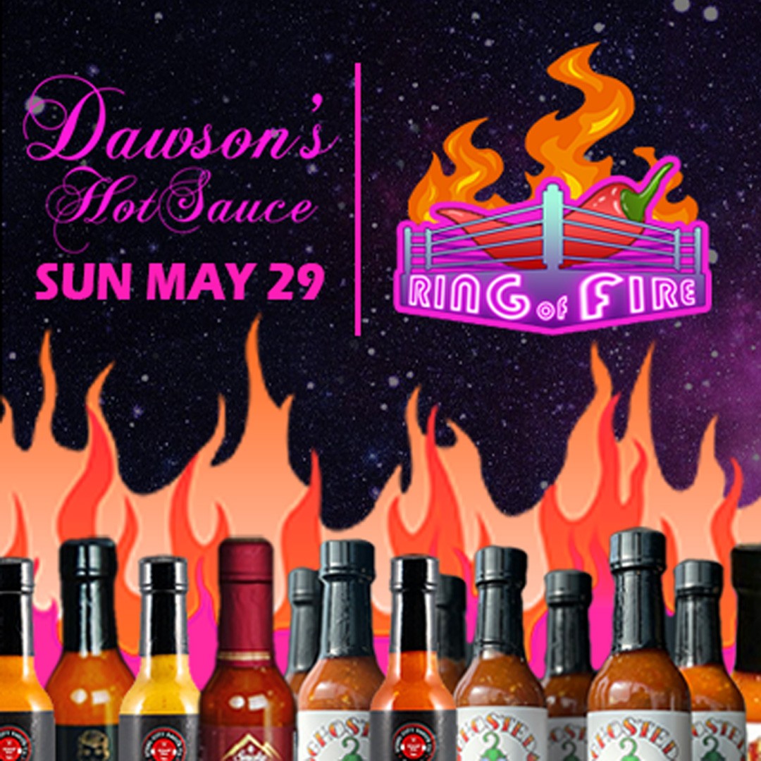 Contestants go head to head in the Dawson's Ring of Fire to see who is can handle eating the most extreme heat.  Witness these warriors put their mouths on the line!  Get your tickets now!
Extreme Foodies compete in one of 5 wild eating competitions;
🔥Fastest Basket of Wings - Chicken and Vegan Categories presented by @dawsonshotsauce 
🔥Pepper Eating presented by @hurtberryfarminc 
🔥And the always epic Hot Wing Eating Competition presented by @thehotsauce.co And they  have crafted a special 'competition sauce' for our contest this year.
We thank @london_wingsnob for being our official competition wings sponsor. 
🔥Plus new we have a drinking contest with @sodapopbros  that sees who can chug a booth full of their signature Face Melter Ginger Beer.
All competitions take place on Sunday May 29th @ Centennial Hall
@downtownlondon  @fm96rocks  @country.104  @tourismlondon